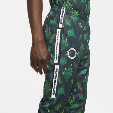 Pantalon survêtement Nigéria noir vert 2020/21