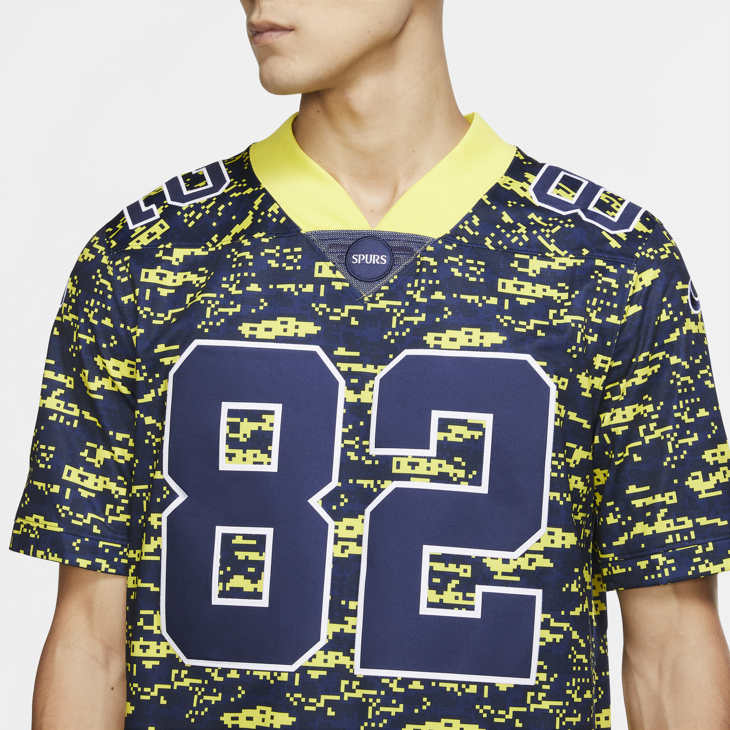 Maillot Tottenham NFL bleu jaune 2020/21