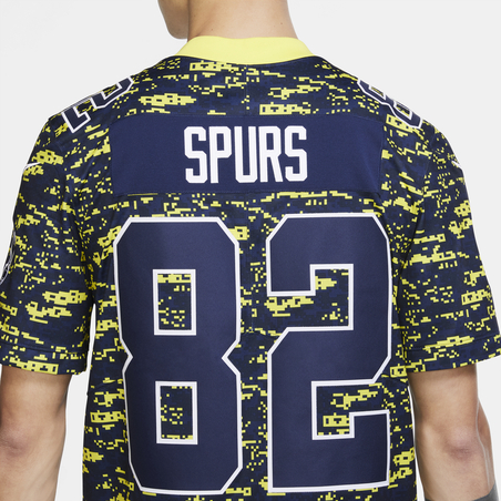 Maillot Tottenham NFL bleu jaune 2020/21