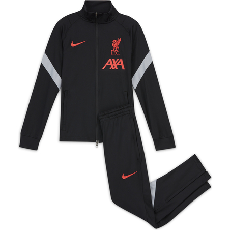 Ensemble survêtement junior Liverpool noir rouge 2020/21