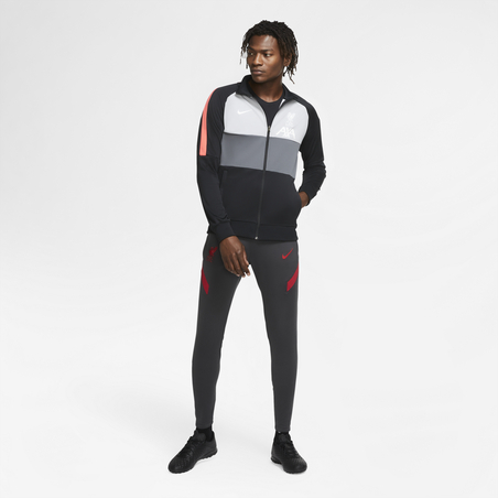 Veste survêtement Liverpool Anthem gris noir 2020/21