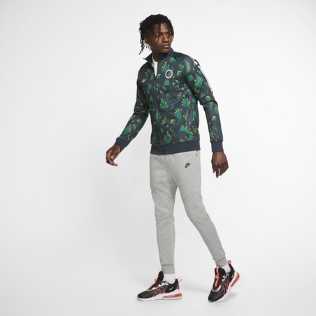 Veste survêtement Nigéria Anthem I96 vert 2020/21