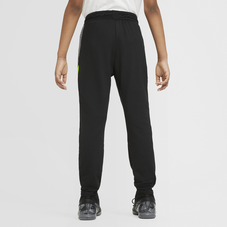 Pantalon survêtement junior Nike Strike noir jaune