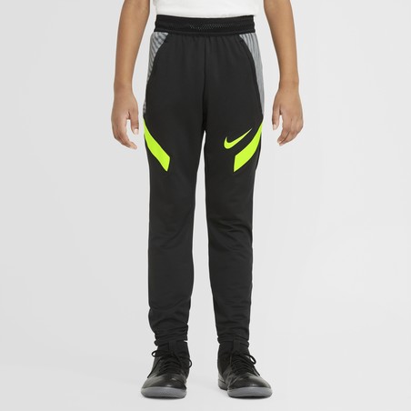 Pantalon survêtement junior Nike Strike noir jaune