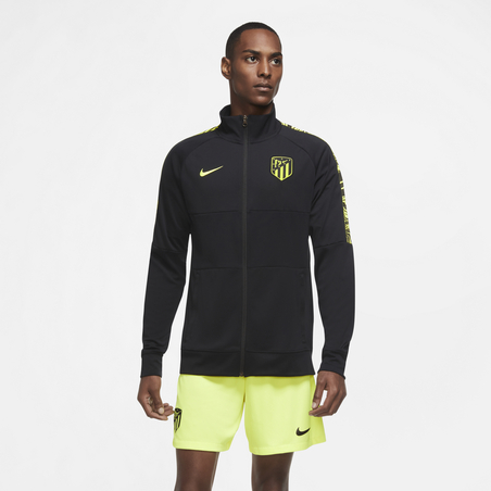 Veste survêtement Atlético Madrid I96 Anthem noir jaune 2020/21