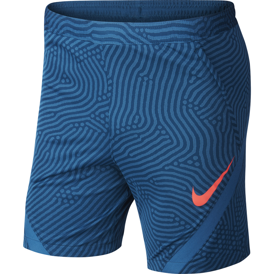 Short entraînement Nike Strike bleu rouge