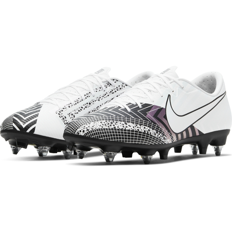 Nike Mercurial XIII Academy SG-Pro Anti-Clog blanc noir