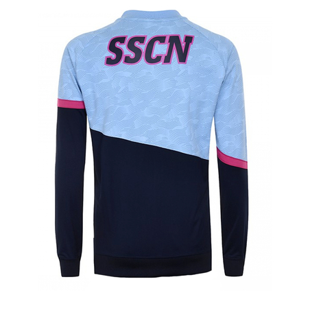 Veste survêtement Naples bleu rose 2020/21