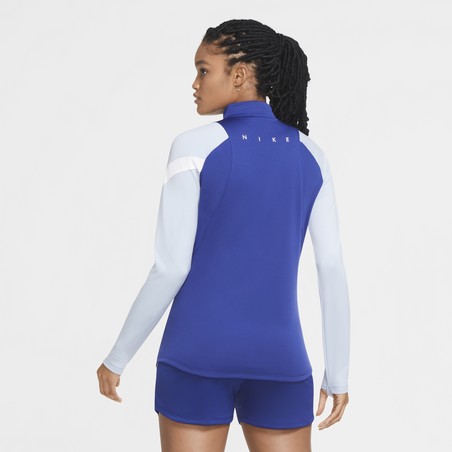 Sweat zippé Femme Nike bleu
