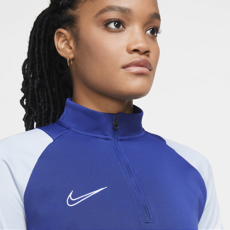 Sweat zippé Femme Nike bleu