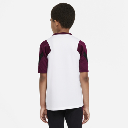 Maillot entraînement junior PSG blanc violet 2020/21