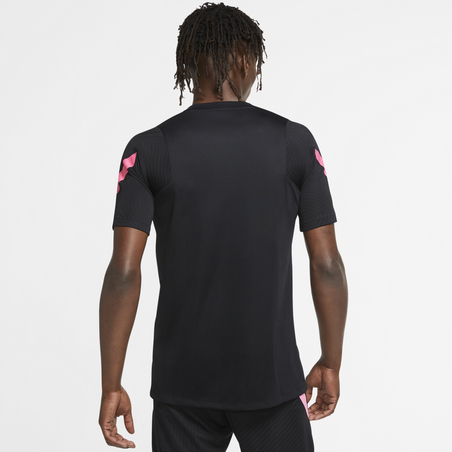 Maillot entraînement FC Barcelone noir rose 2020/21
