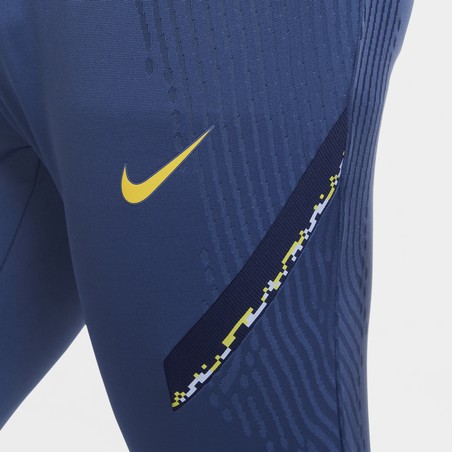 Pantalon survêtement Tottenham VaporKnit bleu jaune 2020/21