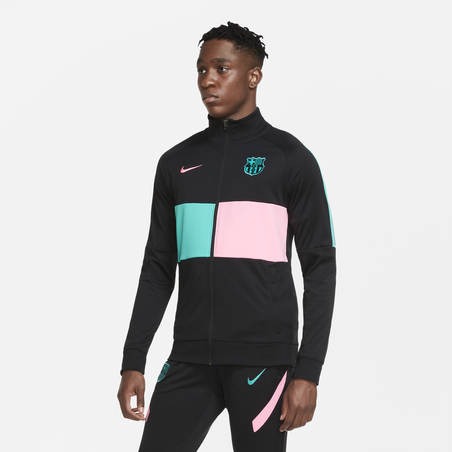Pantalon survêtement FC Barcelone Strike noir rose 2020/21
