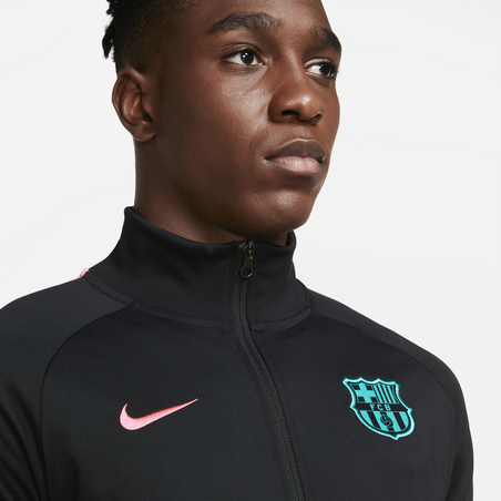 Pantalon survêtement FC Barcelone Strike noir rose 2020/21