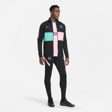 Pantalon survêtement FC Barcelone Strike noir rose 2020/21