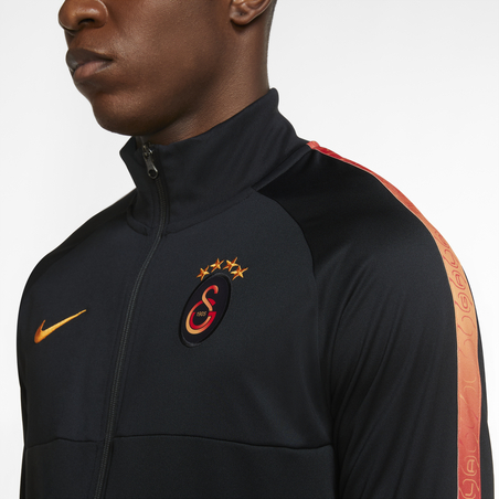 Veste survêtement Galatasaray Anthem noir orange 2020/21r