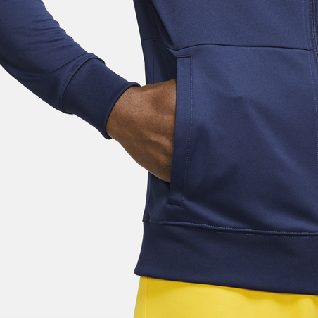 Veste survêtement Tottenham Anthem bleu jaune 2020/21