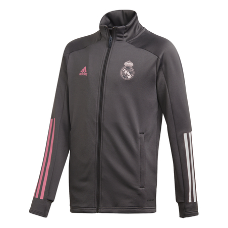 Ensemble survêtement junior Real Madrid gris rose 2020/21