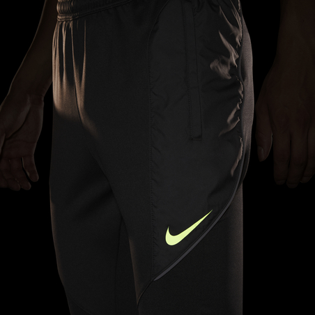 Pantalon survêtement Nike Strike noir jaune