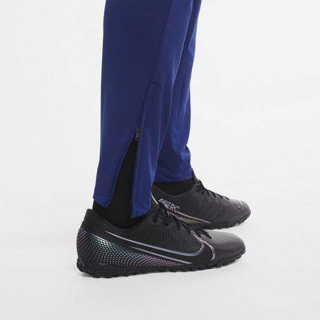 Pantalon survêtement Nike Strike bleu blanc