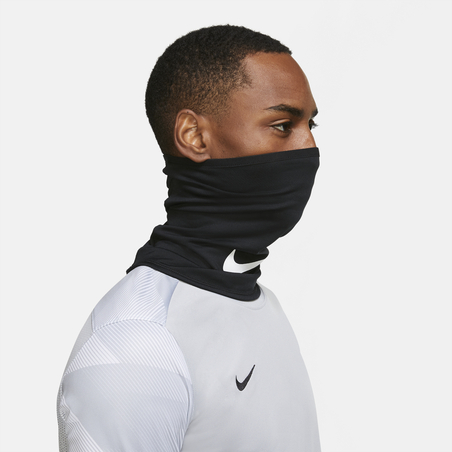 Cache cou Nike Strike noir blanc