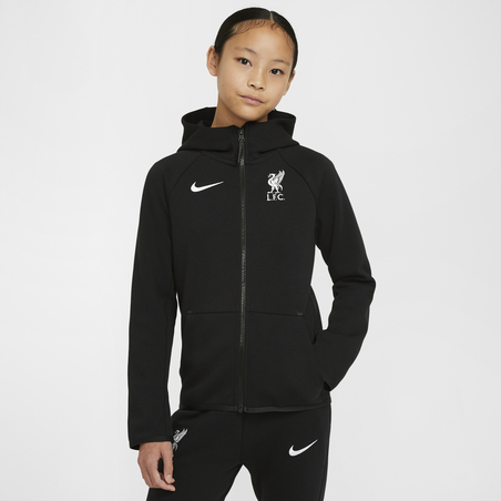 Veste survêtement junior Liverpool TechFleece noir 2020/21