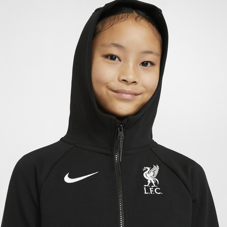 Veste survêtement junior Liverpool TechFleece noir 2020/21