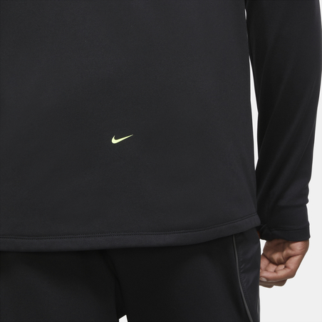 Veste survêtement Nike Therma Strike noir jaune