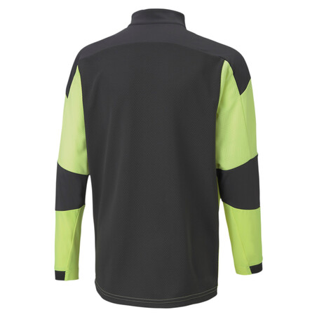 Sweat zippé junior OM jaune noir 2020/21