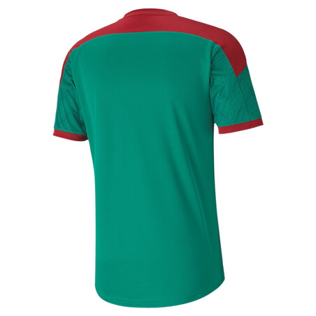 Maillot avant match Maroc vert rouge 2020