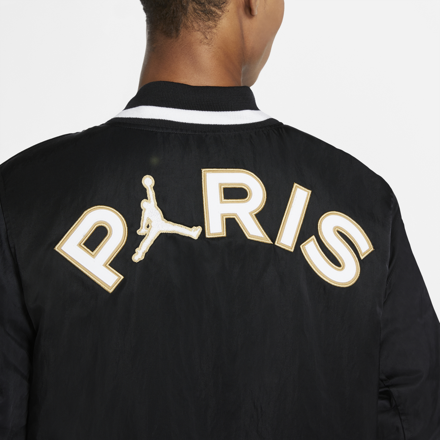 Veste bomber PSG Jordan noir 2020/21 sur Foot.fr
