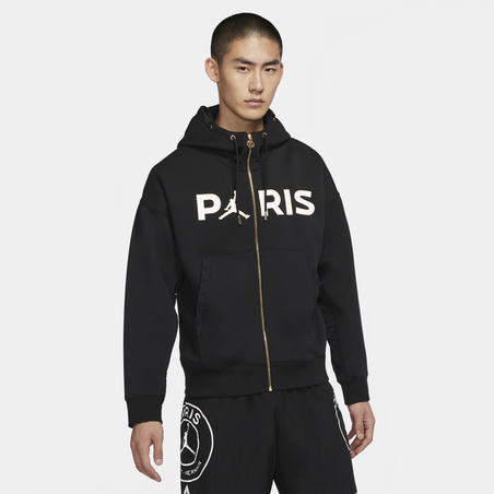 Veste à capuche PSG Jordan noir 2020/21 sur Foot.fr