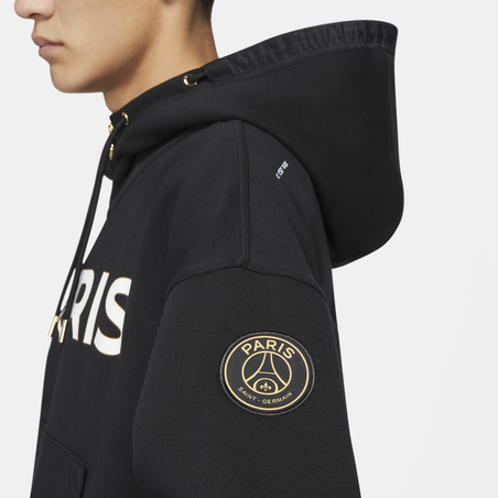 Veste à capuche PSG Jordan noir 2020/21 sur Foot.fr