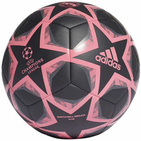 Ballon Real Madrid Ligue des Champions noir rose 2020/21