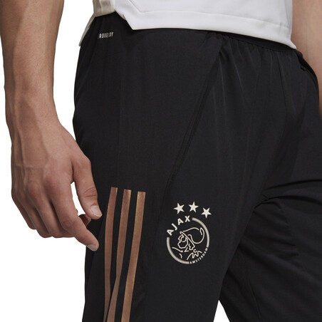 Pantalon survêtement Ajax Amsterdam noir or 2020/21