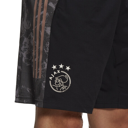 Short entraînement Europe Ajax Amsterdam noir or 2020/21