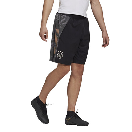 Short entraînement Europe Ajax Amsterdam noir or 2020/21