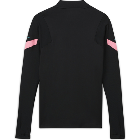 Sweat zippé FC Barcelone noir rose 2020/21