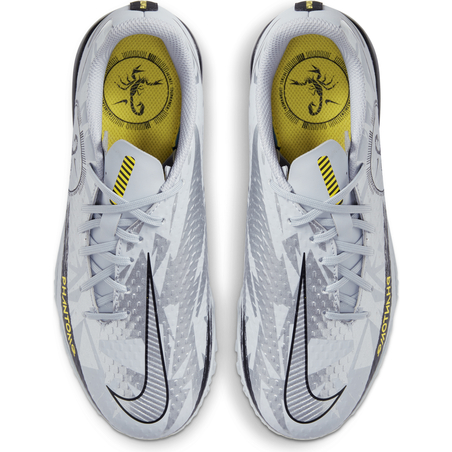 Nike Phantom GT junior Academy Turf gris jaune