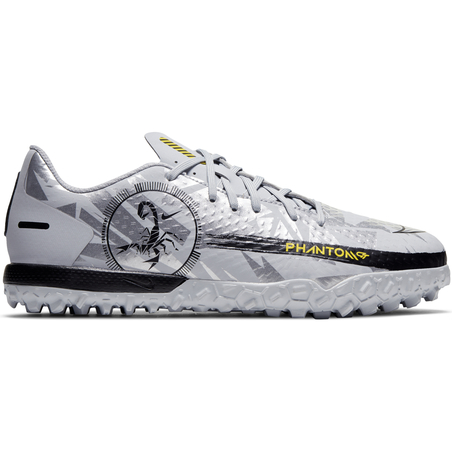Nike Phantom GT junior Academy Turf gris jaune
