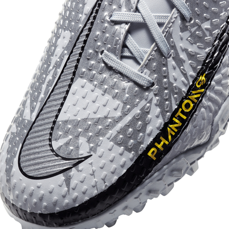 Nike Phantom GT junior Academy Turf gris jaune