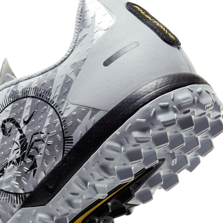 Nike Phantom GT junior Academy Turf gris jaune