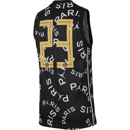 Débardeur PSG Jordan noir or 2020/21