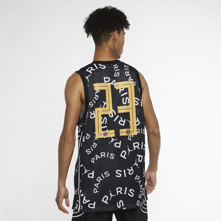 Débardeur PSG Jordan noir or 2020/21