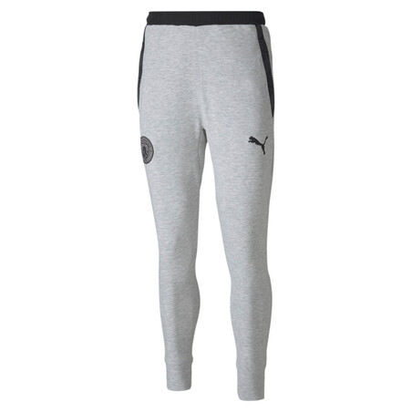 Pantalon survêtement Manchester City Fleece gris 2020/21