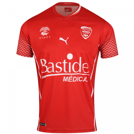 Maillot junior Nîmes Olympique domicile 2020/21