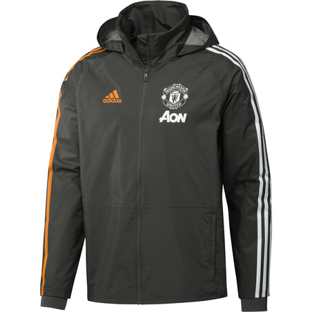 Veste imperméable Manchester United vert 2020/21