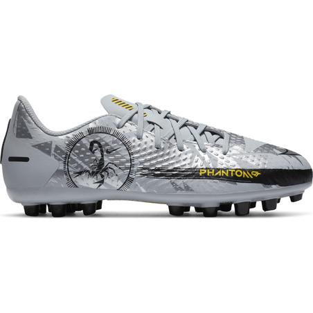 Nike Phantom GT junior Academy AG gris jaune