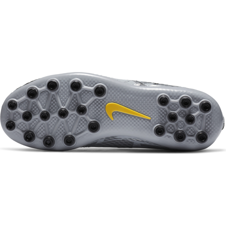 Nike Phantom GT junior Academy AG gris jaune